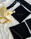 Handwork Saudi Niqab – Elegant Breathable Face Veil for Women