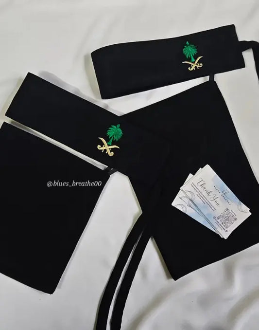 Premium Embroidered Saudi Niqab – Elegant Breathable Face Veil